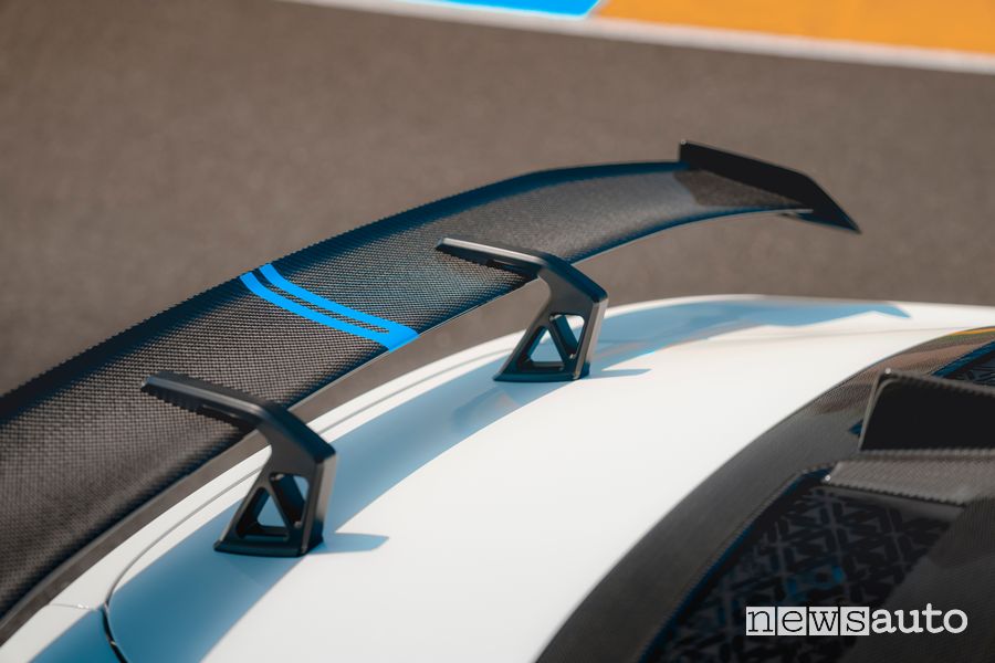 Alpine A110 R Le Mans alettone posteriore