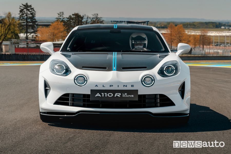 Alpine A110 R Le Mans frontale