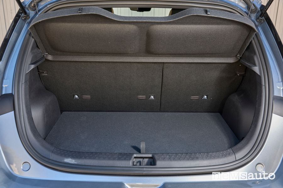 BYD Dolphin bagagliaio