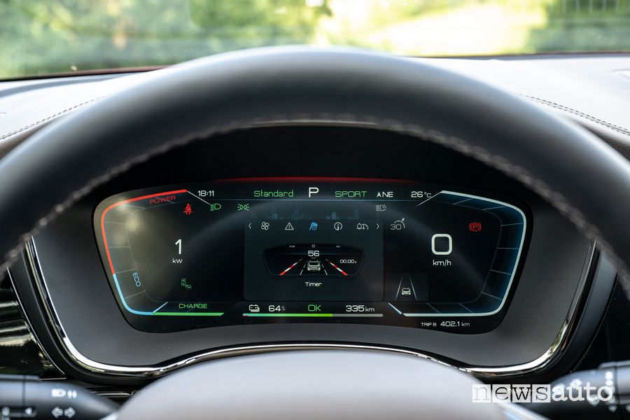 BYD Han quadro strumenti abitacolo