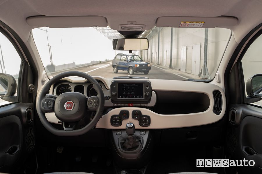 Fiat Panda 4x4 4x40° plancia abitacolo