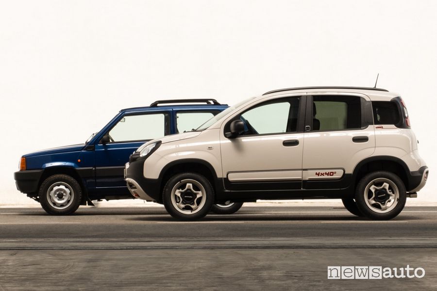 Panda 4x40° e Fiat 4xx storica