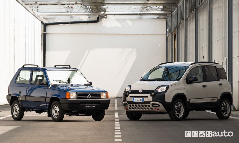 Panda 4x40° e Fiat 4xx storica