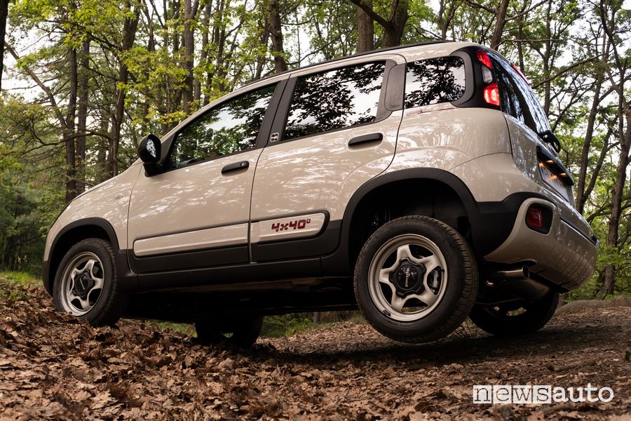 Fiat Panda 4x4 in twist