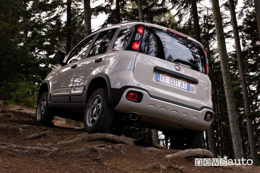 Panda 4x40° sullo sterrato