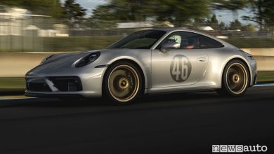 Porsche 911 Carrera GTS Le Mans in pista