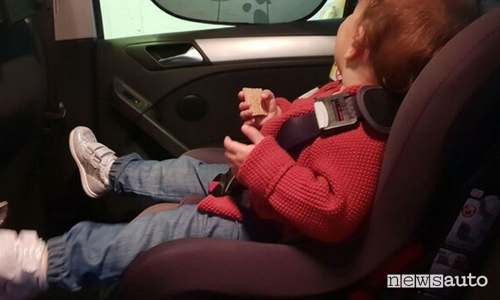 Viaggiare di notte con i bambini