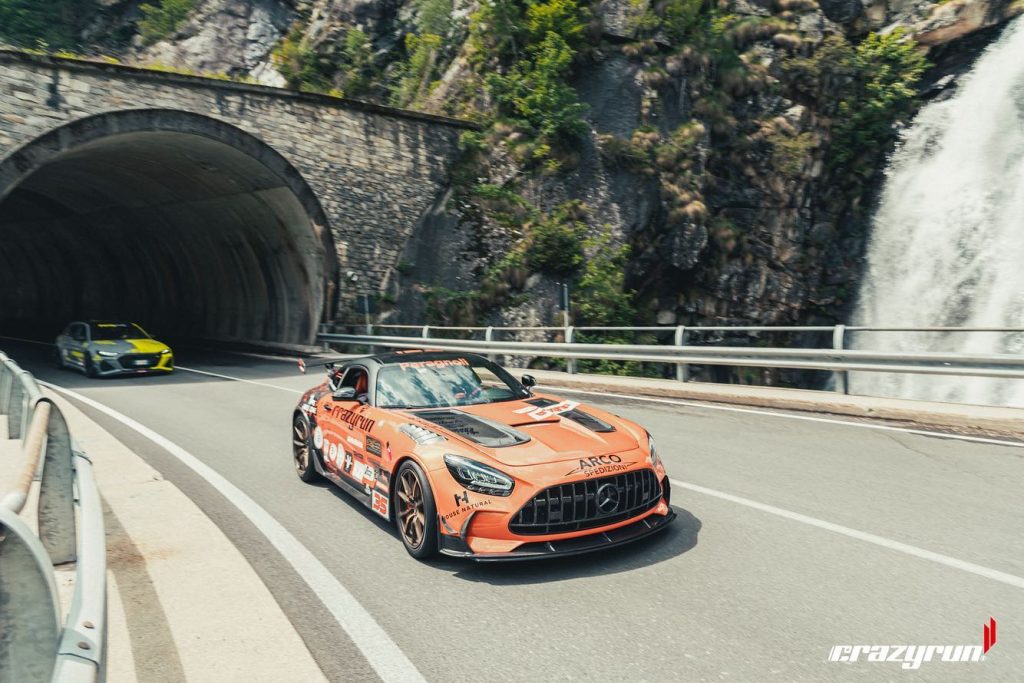 Una Mercedes AMG alla Cruzyrun 2023