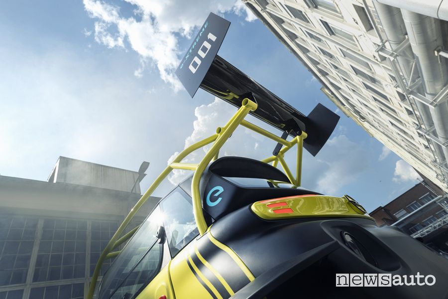 Opel Rocks e-Xtreme alettone posteriore