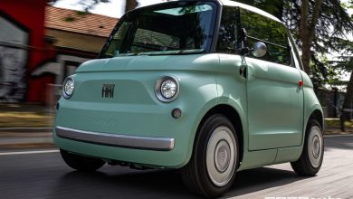 Fiat Topolino anteriore 3/4 su strada