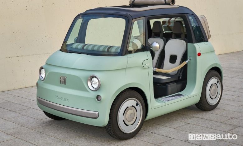Fiat Topolino Dolcevita anteriore 3/4