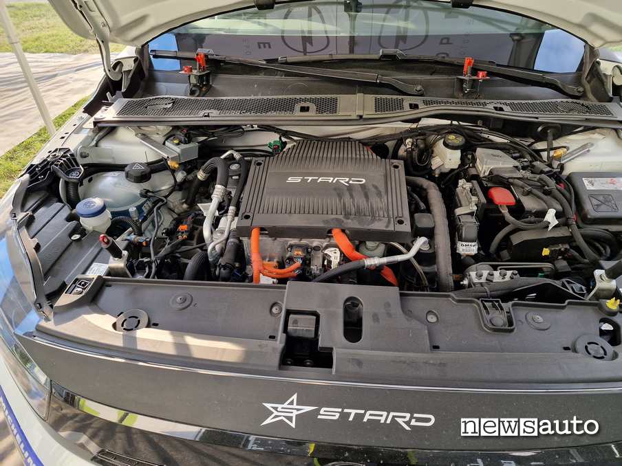 Opel Corsa-e Rally motore elettrico