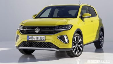 Nuova Volkswagen T-Cross anteriore 3/4