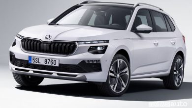 Nuova Skoda Kamiq anteriore 3/4