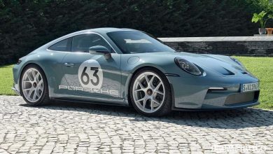 Porsche 911 S/T Heritage Design Package anteriore 3/4