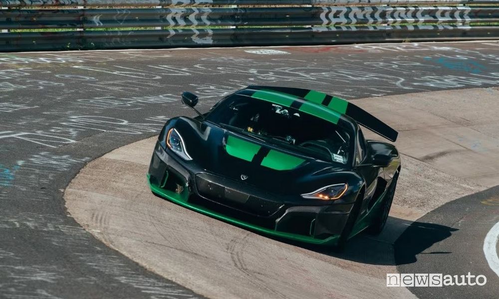 Rimac Nevera record al Nürburgring