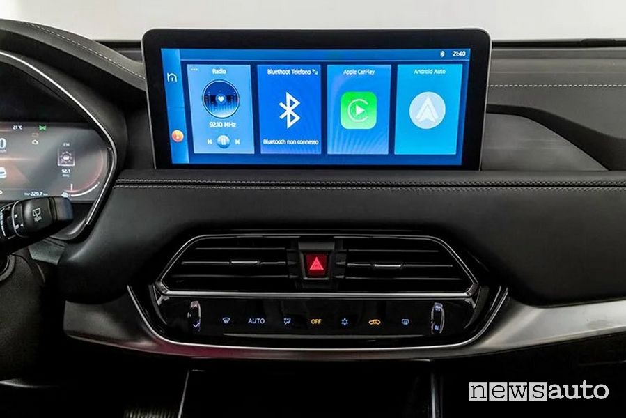 DR Evo 7 display infotainment