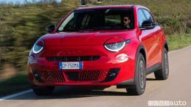 Fiat 600e RED su strada