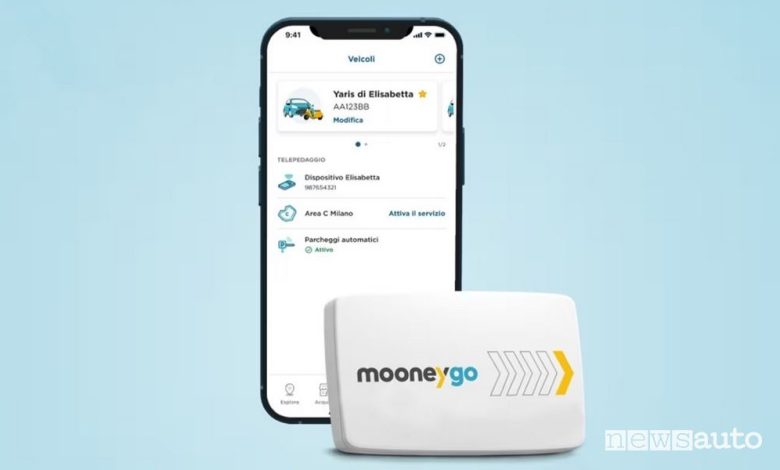 MooneyGo alternativo a Telepass