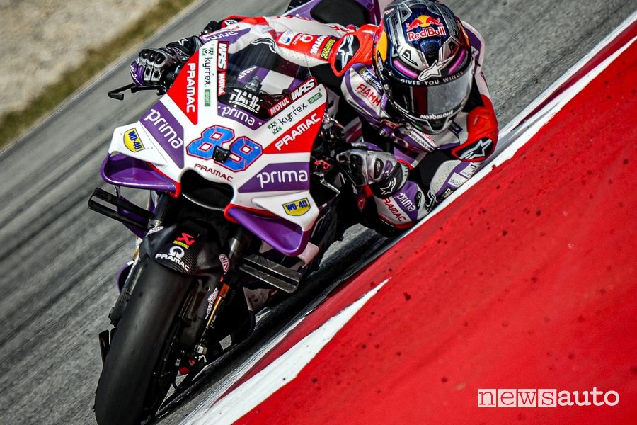 Jorge Martin su Ducati Pramac ha vinto la gara di Misano 2023