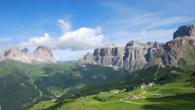 Passo del Pordoi, spettacolare panorama