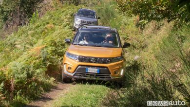 Raduno Suzuki 4x4 2023 in Garfagnana Vitara in azione