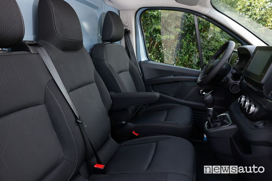 Renault Trafic Van E-Tech Electric sedili anteriori