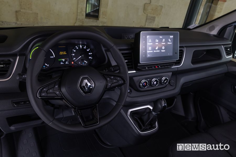 Renault Trafic Van E-Tech Electric plancia abitacolo