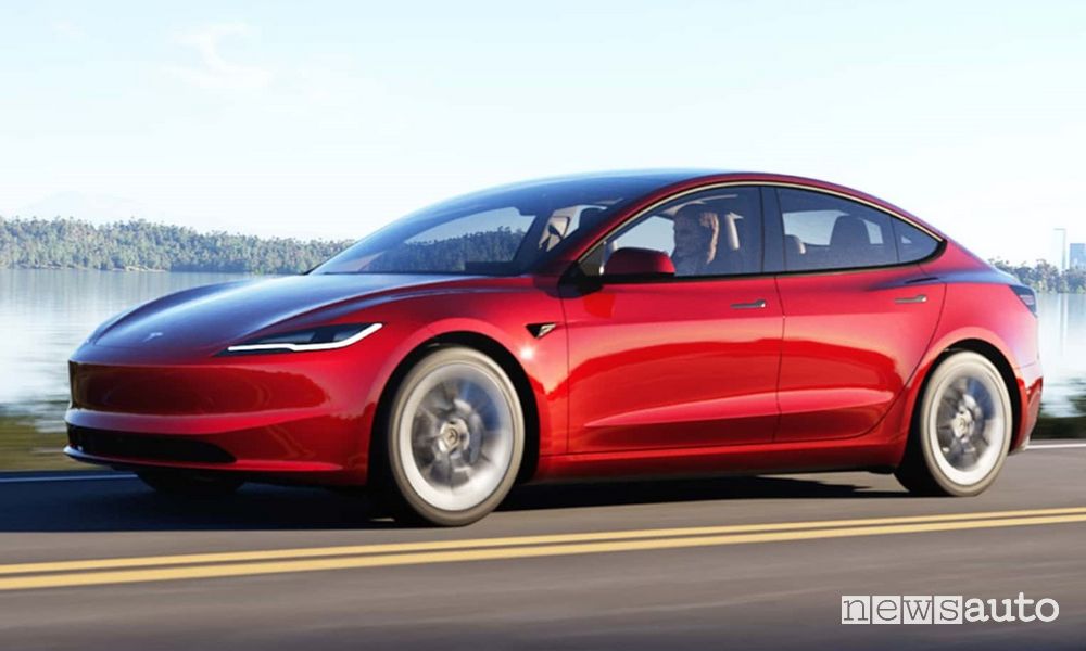 Tesla Model 3 Highland restyling, com'è e prezzo