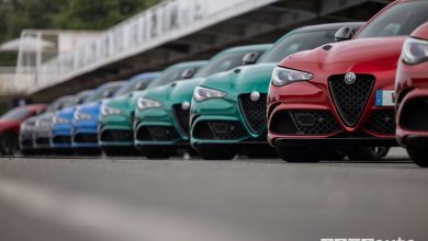 Alfa Romeo Giulia Quadrifoglio frontale griglia anteriore