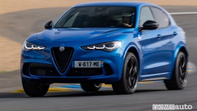 Alfa Romeo Stelvio Quadrifoglio in pista