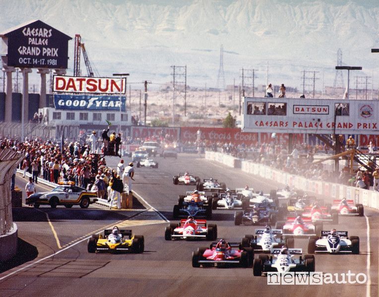 Gp Las Vegas 191 pista del Caesars Palace