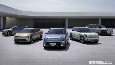 Nuove auto elettriche Kia, EV3 e EV4