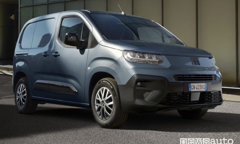 Nuovo Fiat Doblò anteriore 3/4