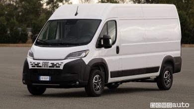 Nuovo Fiat Ducato anteriore 3/4