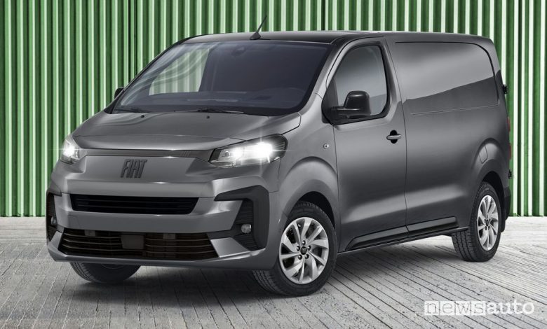 Nuovo Fiat Scudo anteriore 3/4