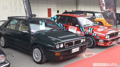 Lancia Delta Integrale ad Auto e Moto d'Epoca 2023 Bologna