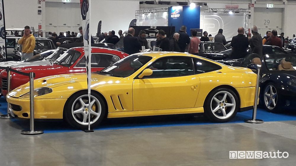 Ferrari 550 Maranello ad Auto e Moto d'Epoca 2023 Bologna