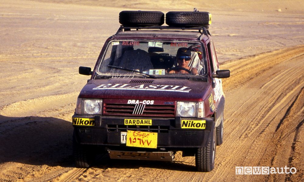 Fiat Panda 4x4 1^ serie nei Rally Raid