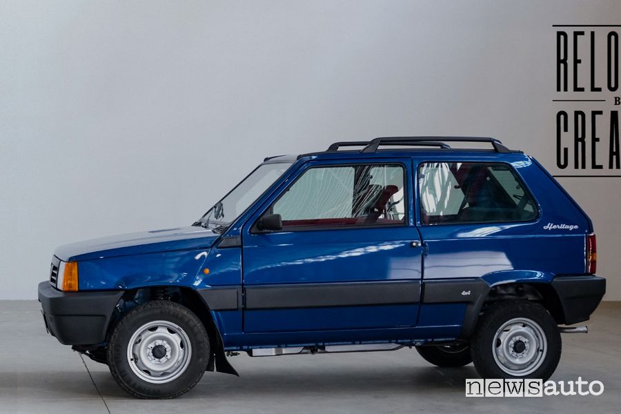 Fiat Panda Trekking 4x4 del 2001 restaurata dall’Heritage Hub