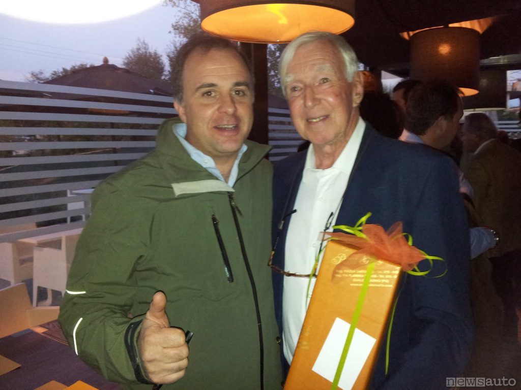 Henry Morrog a DX con Giovanni Mancini 
