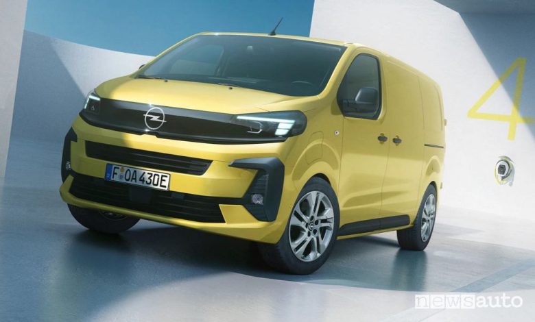 Nuovo Opel Vivaro Electric