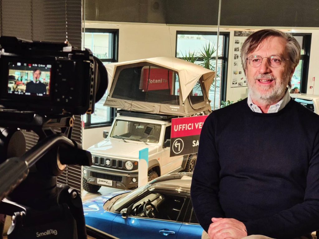 Tito Totani, uno dei partecipanti italiani alla Dakar 2024
