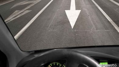 contromano in autostrada