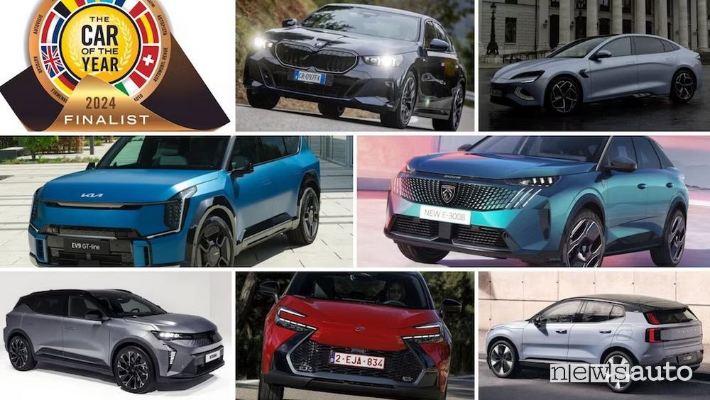 Finaliste premio Car of the Year 2024 Auto dell'Anno