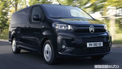 Nuovo Citroen SpaceTourer, versioni, autonomia e prezzo