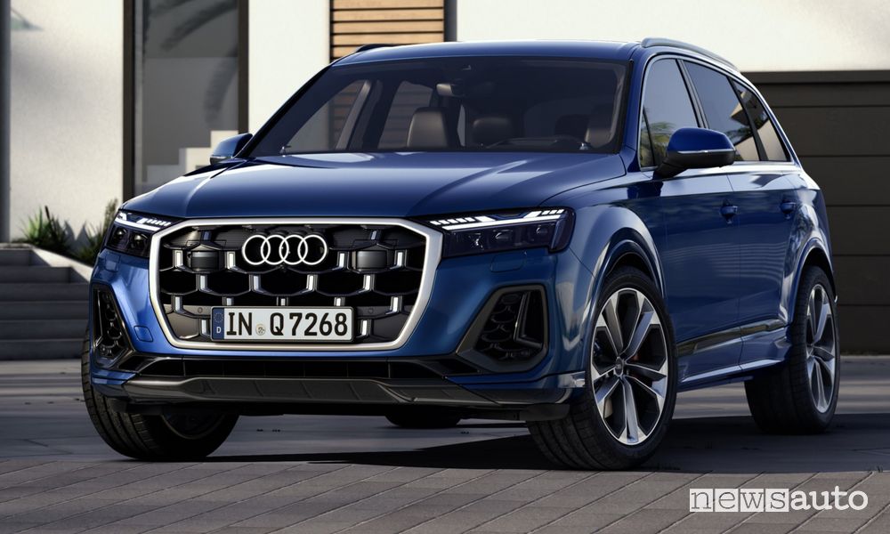 Audi Q7 anteriore 3/4