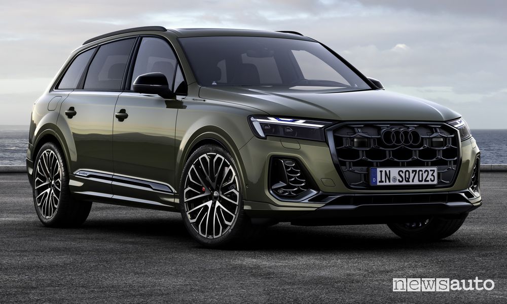 Audi SQ7 TFSI anteriore 3/4