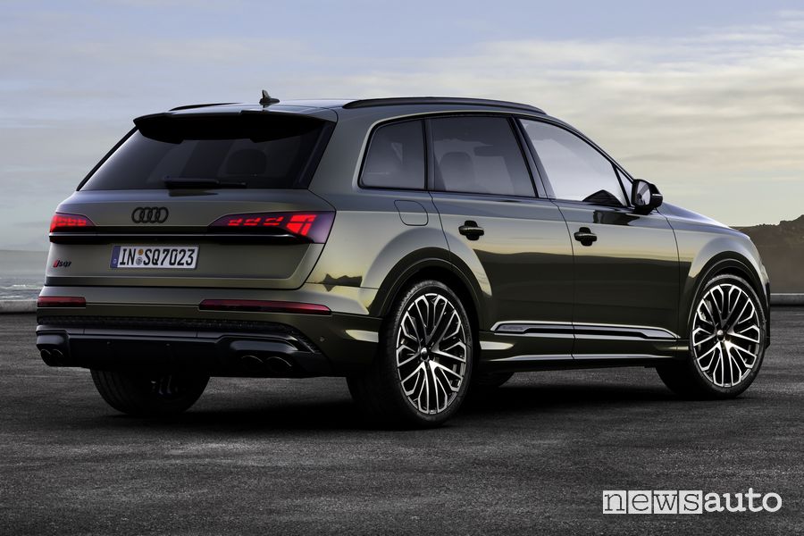 Audi SQ7 TFSI posteriore 3/4