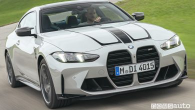 Nuova BMW M4 Coupé su strada